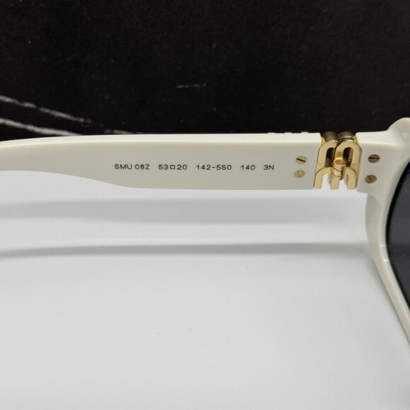 NEW MIU MIU WOMEN MU08ZS 1425S0 SUNGLASSES WHITE EYEWEAR SMU 08Z 1425S0 main image 4